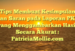 Tips Membuat Kesimpulan dan Saran pada Laporan PKL yang Menggambarkan Hasil Secara Akurat : PatriciaMollie.com
